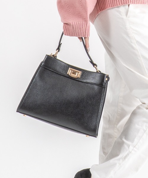 GIANNI NOTARO（ジャンニノターロ）の「【GIANNI NOTARO 】ハンドバッグ　ショルダーバッグ　本革（ショルダーバッグ・レディース・ベージュ系その他/ブラウン/ベージュ/ブラック/アイボリー・FREE）」の13枚目の写真