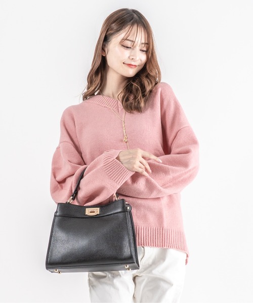 GIANNI NOTARO（ジャンニノターロ）の「【GIANNI NOTARO 】ハンドバッグ　ショルダーバッグ　本革（ショルダーバッグ・レディース・ベージュ系その他/ブラウン/ベージュ/ブラック/アイボリー・FREE）」の10枚目の写真