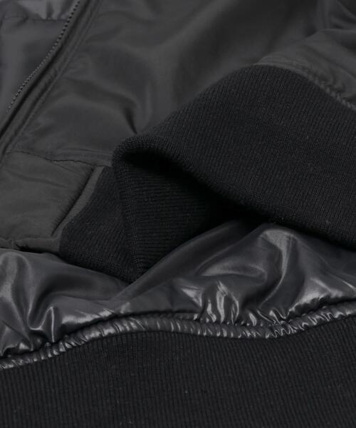 URBAN RESEARCH ROSSO MEN(アーバンリサーチロッソメン)の「『XLサイズあり』NOUVELLE中綿スタンドブルゾン(ブルゾン・メンズ・ブラック/チャコールグレー・X-LARGE/MEDIUM/LARGE)」の5枚目の写真