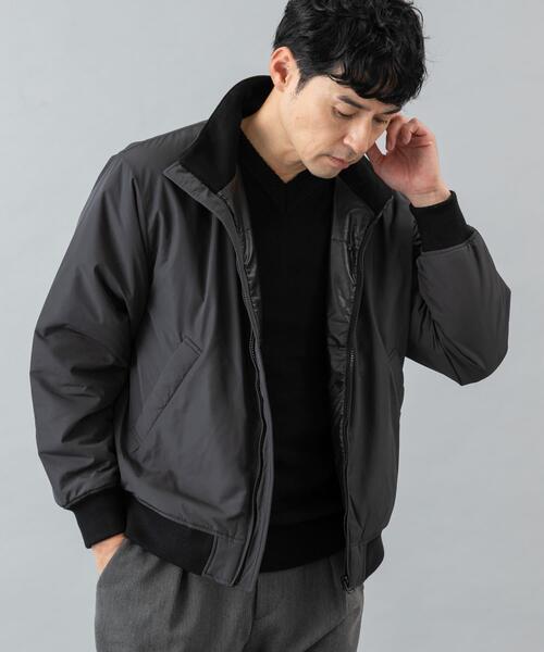 URBAN RESEARCH ROSSO MEN(アーバンリサーチロッソメン)の「『XLサイズあり』NOUVELLE中綿スタンドブルゾン(ブルゾン・メンズ・ブラック/チャコールグレー・X-LARGE/MEDIUM/LARGE)」の8枚目の写真