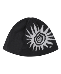 AAKAM（アーカム）の「Sun Jacquard Beanie (Black)（ニットキャップ/ビーニー）」
