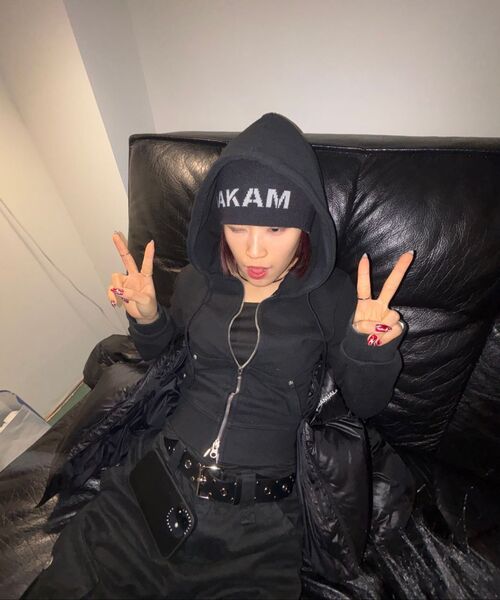 AAKAM(アーカム)の「Sun Jacquard Beanie (Black)(ニットキャップ/ビーニー・レディース・ブラック・FREE)」の10枚目の写真