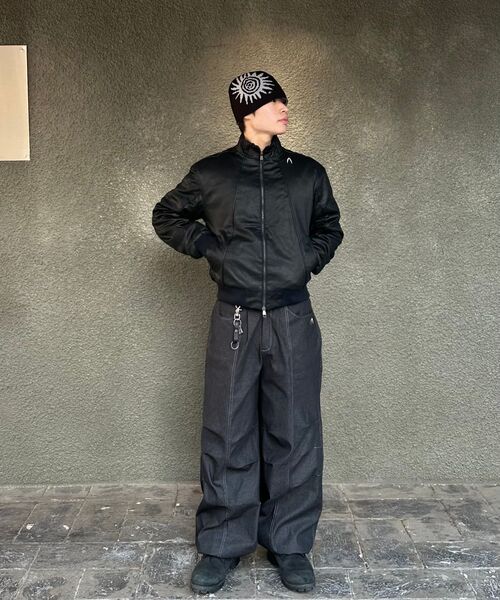 AAKAM(アーカム)の「Sun Jacquard Beanie (Black)(ニットキャップ/ビーニー・レディース・ブラック・FREE)」の14枚目の写真