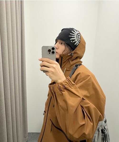 AAKAM(アーカム)の「Sun Jacquard Beanie (Black)(ニットキャップ/ビーニー・レディース・ブラック・FREE)」の17枚目の写真