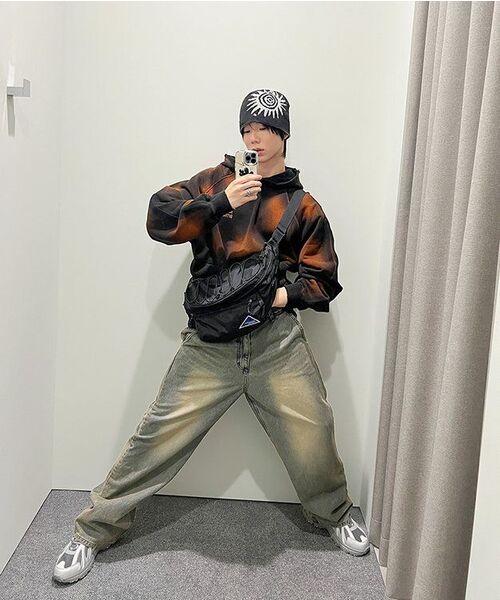 AAKAM(アーカム)の「Sun Jacquard Beanie (Black)(ニットキャップ/ビーニー・レディース・ブラック・FREE)」の20枚目の写真