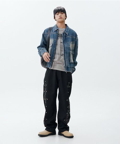 AAKAM(アーカム)の「Sun Jacquard Beanie (Black)(ニットキャップ/ビーニー・レディース・ブラック・FREE)」の21枚目の写真