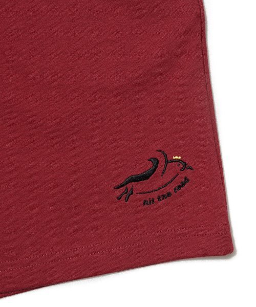 GAKKAI UNIONS（ガッカイユニオンズ）の「フライ刺繍スウェットショートパンツバーガンディ（その他パンツ・レディース・その他・MEDIUM/LARGE）」の3枚目の写真