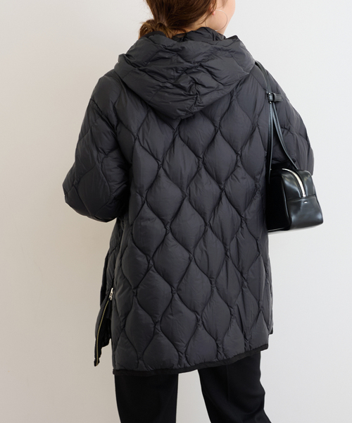 追加》別注【TAION / タイオン】 フードダウンコート（ダウン