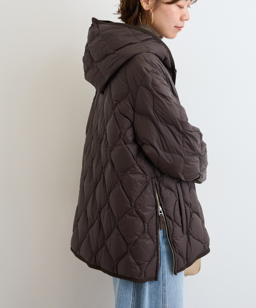 追加》別注【TAION / タイオン】 フードダウンコート（ダウン