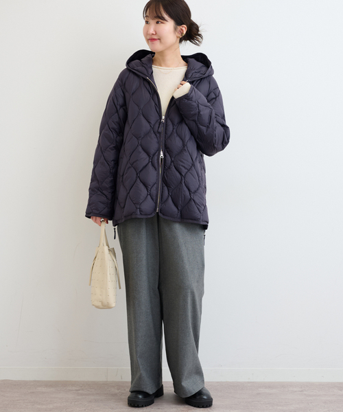 追加》別注【TAION / タイオン】 フードダウンコート（ダウン