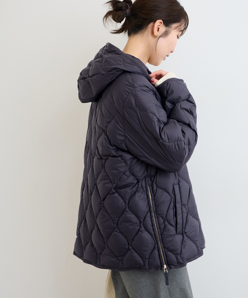 追加》別注【TAION / タイオン】 フードダウンコート（ダウン