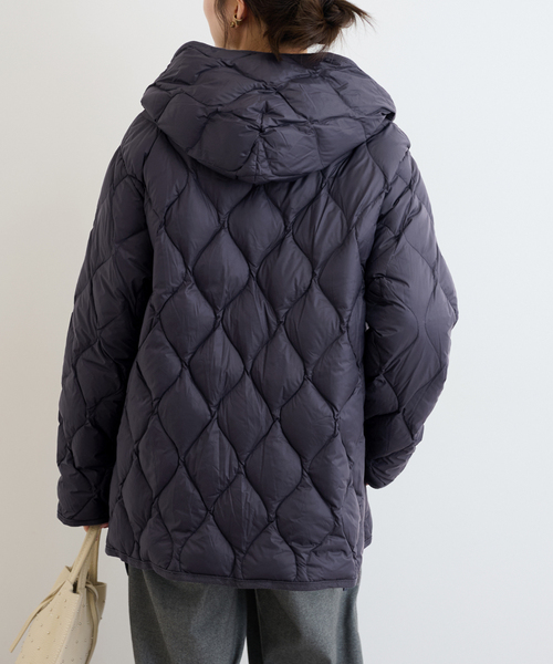 追加》別注【TAION / タイオン】 フードダウンコート（ダウン