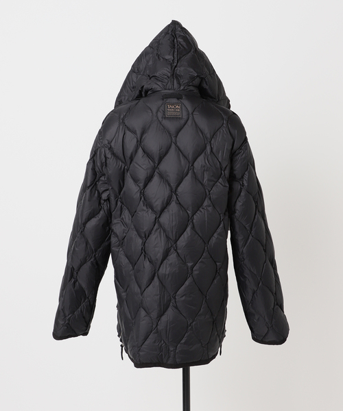 追加》別注【TAION / タイオン】 フードダウンコート（ダウン