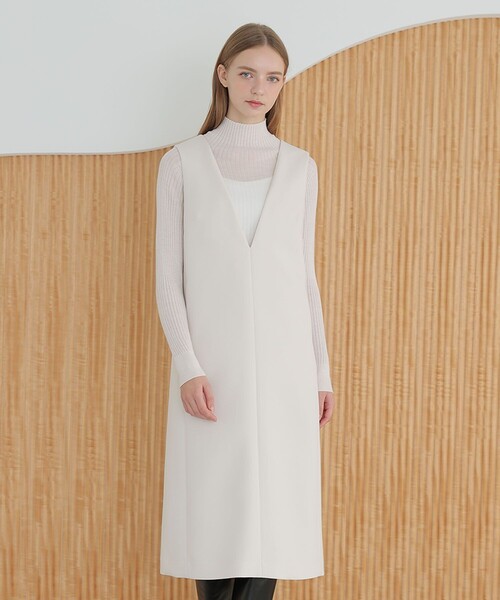 トリプルクロスジャンパー ワンピース（ワンピース）｜ANAYI（アナイ