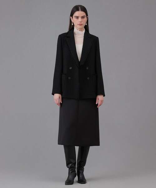 トリプルクロスジャンパー ワンピース（ワンピース）｜ANAYI（アナイ