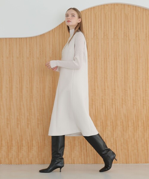 トリプルクロスジャンパー ワンピース（ワンピース）｜ANAYI（アナイ