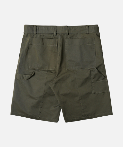FRIZMWORKS(フリズムワークス)の「CHINO BELTED WORK BERMUDA SHORTS _ MUD(その他パンツ・メンズ・その他・MEDIUM/LARGE/X-LARGE)」の2枚目の写真