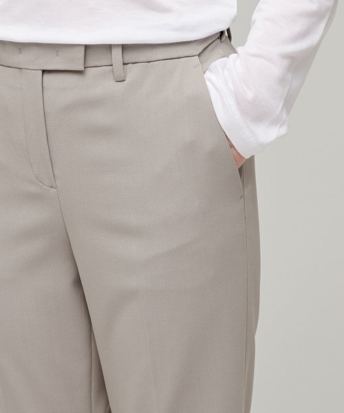 MUSINSA STANDARD WOMAN（ムシンサスタンダードウーマン）の「ウィメンズスリムストレートヒドゥンバンディングスラックス[ライトベージュ]（スラックス・レディース・その他・30/31/24/25/26/27/28/29）」の8枚目の写真