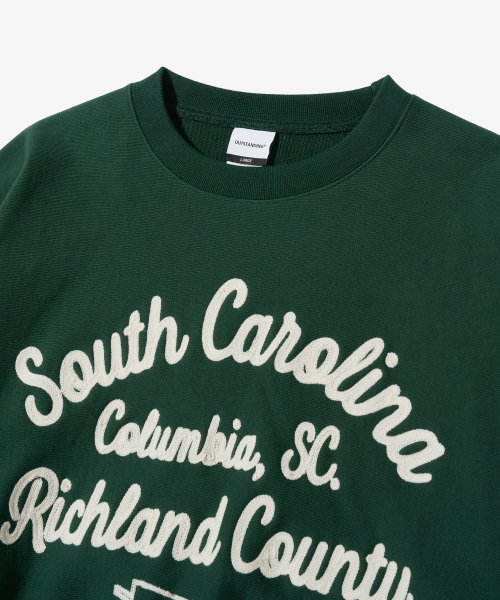 OUTSTANDING(アウトスタンディング)の「V.S.C SWEAT(SOUTH CAROLINA)_GREEN(スウェット・メンズ・その他・SMALL)」の3枚目の写真