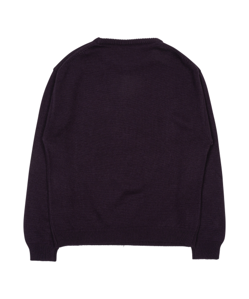 THECOLDESTMOMENT(ザコールデストモーメント)の「TCM starfish mini logo knit (purple)(ニット/セーター・レディース・その他・LARGE/SMALL/MEDIUM)」の3枚目の写真