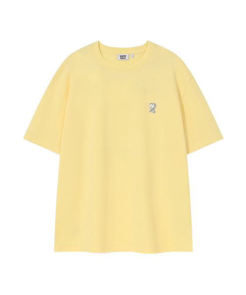 Wacky WiLLy（ワッキーウィリー）の「フォンテキキ 半袖Tシャツ (3色)（Tシャツ/カットソー・レディース・ホワイト/ブラック/イエロー・MEDIUM/LARGE/X-LARGE/SMALL/X-SMALL）」の8枚目の写真