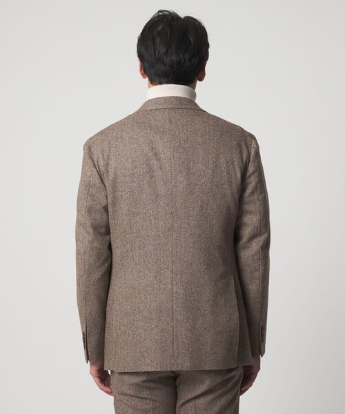 A DAY IN THE LIFE UNITED ARROWS(アデイインザライフユナイテッドアローズ)の「ホームスパン ベージュ テーラードジャケット-セットアップ対応-<A DAY IN THE LIFE>(テーラードジャケット・メンズ・ベージュ・S/L/M/XL)」の7枚目の写真