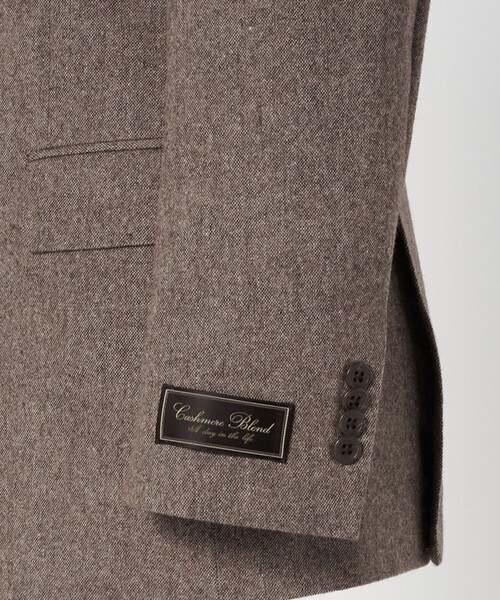 A DAY IN THE LIFE UNITED ARROWS(アデイインザライフユナイテッドアローズ)の「ホームスパン ベージュ テーラードジャケット-セットアップ対応-<A DAY IN THE LIFE>(テーラードジャケット・メンズ・ベージュ・S/L/M/XL)」の11枚目の写真