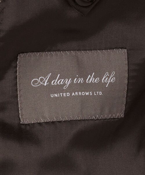 A DAY IN THE LIFE UNITED ARROWS(アデイインザライフユナイテッドアローズ)の「ホームスパン ベージュ テーラードジャケット-セットアップ対応-<A DAY IN THE LIFE>(テーラードジャケット・メンズ・ベージュ・S/L/M/XL)」の17枚目の写真