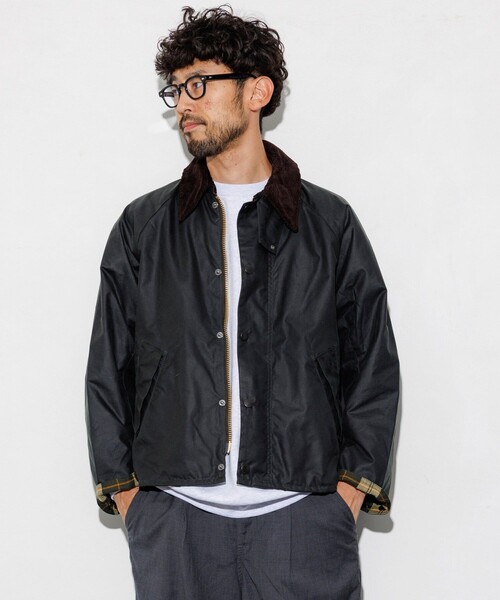 セール】Barbour/バブアー 別注 MODIFIED TRANSPORT WAXJACKET