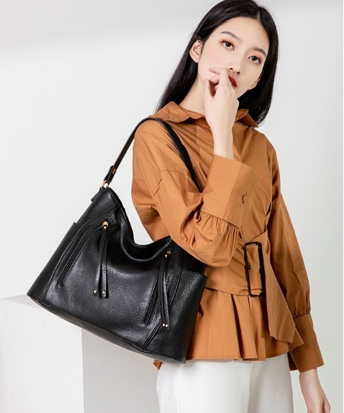 BACKYARD FAMILY(バックヤードファミリー)の「トートバッグ kbag38(トートバッグ・レディース・グレー/ベージュ系その他/ブラウン/ブラック・FREE)」の2枚目の写真