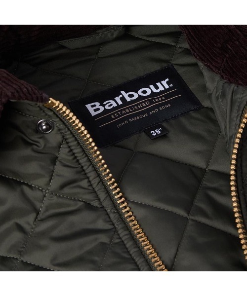 Kinetics（キネティクス）の「Barbour Spey Quilted Blouson（バブアー スペイ キルティング ブルゾン）（ブルゾン・メンズ・オリーブ系・34/36）」の6枚目の写真