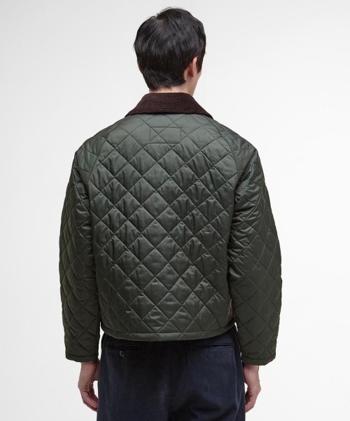 Kinetics（キネティクス）の「Barbour Spey Quilted Blouson（バブアー スペイ キルティング ブルゾン）（ブルゾン・メンズ・オリーブ系・34/36）」の7枚目の写真