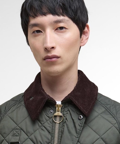 Kinetics（キネティクス）の「Barbour Spey Quilted Blouson（バブアー スペイ キルティング ブルゾン）（ブルゾン・メンズ・オリーブ系・34/36）」の8枚目の写真