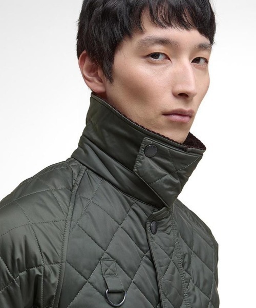Kinetics（キネティクス）の「Barbour Spey Quilted Blouson（バブアー スペイ キルティング ブルゾン）（ブルゾン・メンズ・オリーブ系・34/36）」の9枚目の写真