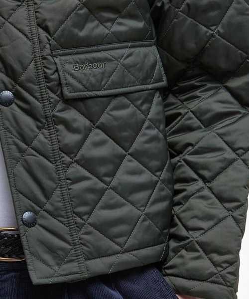 Kinetics（キネティクス）の「Barbour Spey Quilted Blouson（バブアー スペイ キルティング ブルゾン）（ブルゾン・メンズ・オリーブ系・34/36）」の10枚目の写真