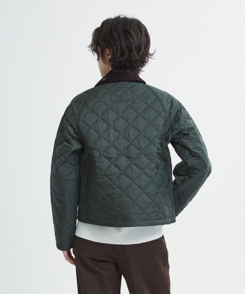 Kinetics（キネティクス）の「Barbour Spey Quilted Blouson（バブアー スペイ キルティング ブルゾン）（ブルゾン・メンズ・オリーブ系・34/36）」の13枚目の写真