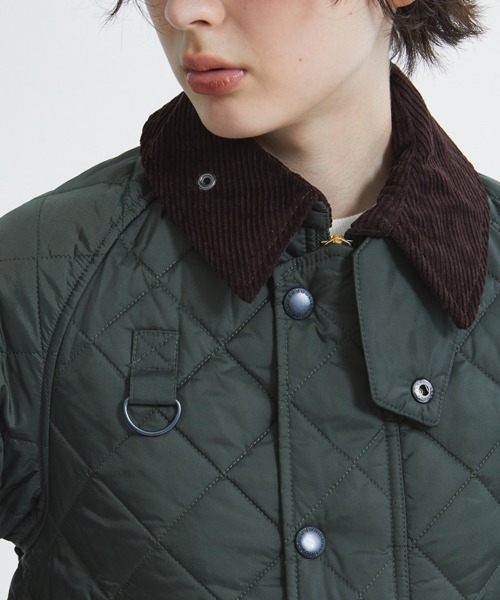 Kinetics（キネティクス）の「Barbour Spey Quilted Blouson（バブアー スペイ キルティング ブルゾン）（ブルゾン・メンズ・オリーブ系・34/36）」の14枚目の写真