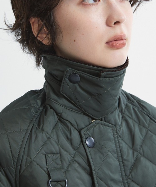 Kinetics（キネティクス）の「Barbour Spey Quilted Blouson（バブアー スペイ キルティング ブルゾン）（ブルゾン・メンズ・オリーブ系・34/36）」の15枚目の写真