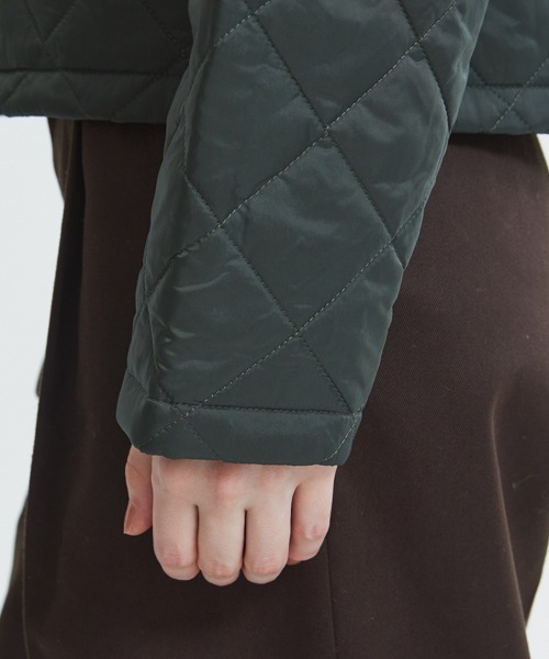 Kinetics（キネティクス）の「Barbour Spey Quilted Blouson（バブアー スペイ キルティング ブルゾン）（ブルゾン・メンズ・オリーブ系・34/36）」の19枚目の写真