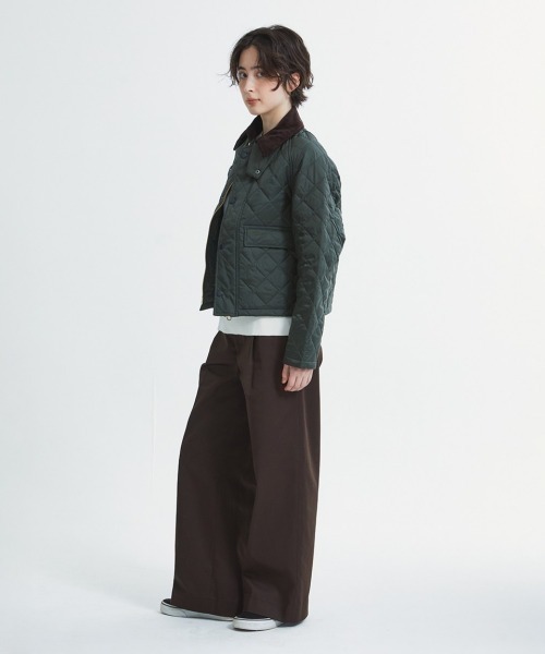 Kinetics（キネティクス）の「Barbour Spey Quilted Blouson（バブアー スペイ キルティング ブルゾン）（ブルゾン・メンズ・オリーブ系・34/36）」の22枚目の写真