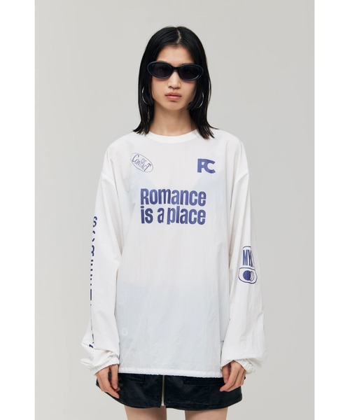 FELICITY(フェリシティ)の「Nylon Logo L/T-Shirt(Tシャツ/カットソー・レディース・ブラック/ホワイト・2)」の2枚目の写真