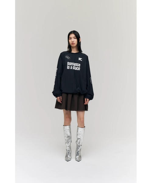 FELICITY(フェリシティ)の「Nylon Logo L/T-Shirt(Tシャツ/カットソー・レディース・ブラック/ホワイト・2)」の9枚目の写真