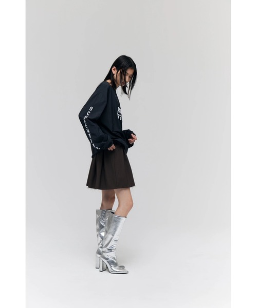 FELICITY(フェリシティ)の「Nylon Logo L/T-Shirt(Tシャツ/カットソー・レディース・ブラック/ホワイト・2)」の11枚目の写真