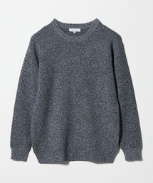 ミラノリブ ニット」に該当するブルー・ネイビー/青色系のファッション