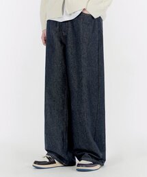 GLW（ジーエルダブリュ）の「[ノンフェイド] イージーワイドデニムパンツ ローインディゴ（デニムパンツ）」