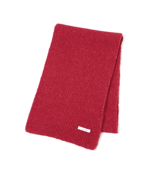 GLOBAL WORK（グローバルワーク）の「フワフワHugMeマフラー/595919（マフラー・レディース・ライトグリーン/レッド/オフホワイト/グレー・FREE）」の4枚目の写真