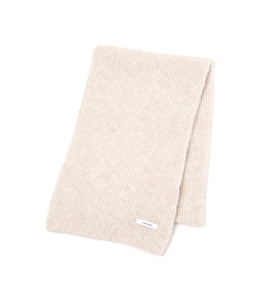 GLOBAL WORK（グローバルワーク）の「フワフワHugMeマフラー/595919（マフラー・レディース・ライトグリーン/レッド/オフホワイト/グレー・FREE）」の2枚目の写真