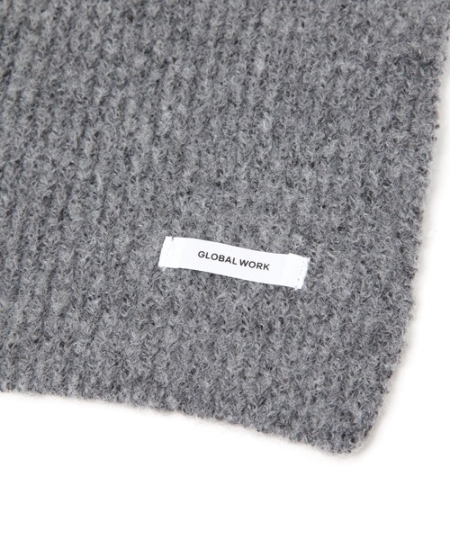 GLOBAL WORK（グローバルワーク）の「フワフワHugMeマフラー/595919（マフラー・レディース・ライトグリーン/レッド/オフホワイト/グレー・FREE）」の7枚目の写真