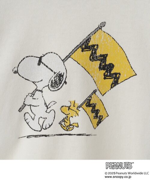 THE SHOP TK (ザ ショップ ティーケー )の「PEANUTS/ピーナッツ ラグランTシャツ(Tシャツ/カットソー・キッズ・ネイビー系4/ブラック系4/ベージュ系その他7・11/12/13/14/15 /16)」の9枚目の写真