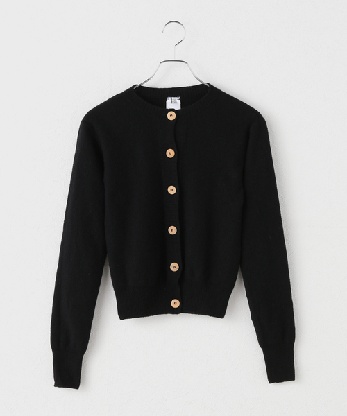 BASERANGE(ベースレンジ)の「Baserange/ベースレンジ TIER カーディガン PUTCRC-WI25(カーディガン/ボレロ・レディース・ブラック・FREE)」の6枚目の写真